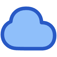 Cloud Icon from Plump Duo Set