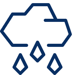 Cloud Rain 2 Icon from Cyber Line Set