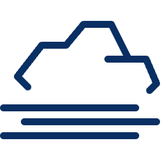 Cloud Wind 2 Icon from Cyber Line Set