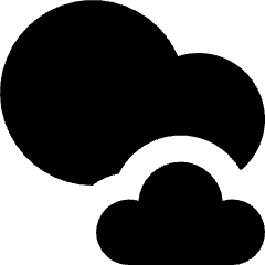 Clouds Icon from Micro Solid Set