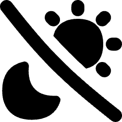 Day And Night Icon from Flex Solid Set