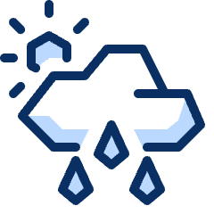 Day Rain 2 Icon from Cyber Duotone Set