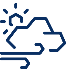 Day Windy 3 Icon from Cyber Line Set