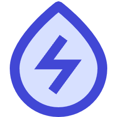 Droplet Water Ec Icon from Sharp Duo Set