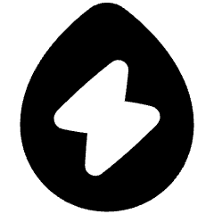 Droplet Water Ec Icon from Plump Solid Set