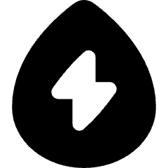 Droplet Water Ec Icon from Flex Solid Set
