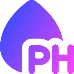Droplet Water Ph Icon from Flex Gradient Set