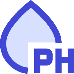 Droplet Water Ph Icon from Sharp Duo Set
