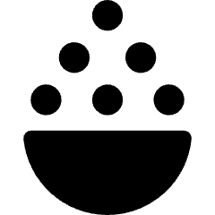 Droplet Water Salinity Icon from Core Solid Set