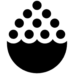 Droplet Water Salinity Icon from Plump Solid Set