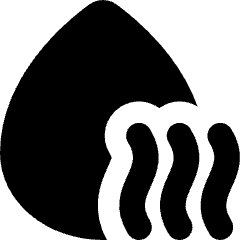 Droplet Water Voc Icon from Flex Solid Set