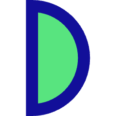 First Quarter Moon Icon from Sharp Pop Set