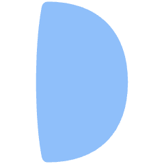 First Quarter Moon Icon from Flex Flat Set