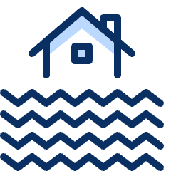 Flood Icon from Cyber Duotone Set