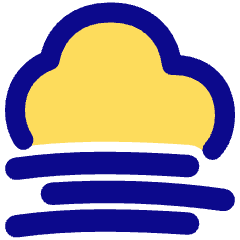 Fog Cloud Icon from Plump Pop Set
