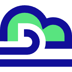 Fog Cloud Icon from Sharp Pop Set