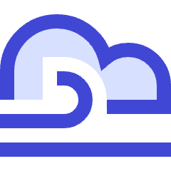 Fog Cloud Icon from Sharp Duo Set