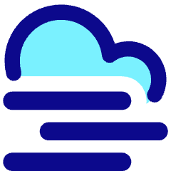 Fog Cloud Icon from Core Pop Set