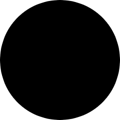 Full Moon Icon from Micro Solid Set