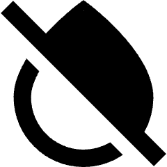Humidity None Icon from Sharp Remix Set