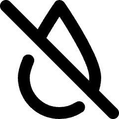 Humidity None Icon from Micro Line Set