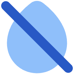 Humidity None Icon from Plump Flat Set