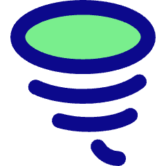 Hurricane Icon from Core Pop Set