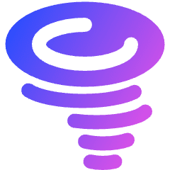 Hurricane Icon from Plump Gradient Set