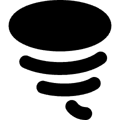 Hurricane Icon from Core Solid Set