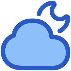 Moon Cloud Icon from Plump Duo Set