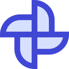 Pinwheel Icon from Sharp Duo Set