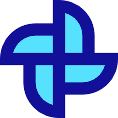 Pinwheel Icon from Sharp Pop Set