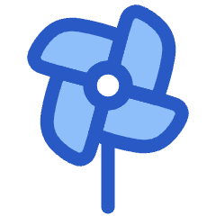 Pinwheel Icon from Plump Duo Set