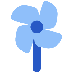 Pinwheel Icon from Plump Flat Set