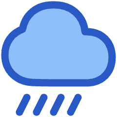 Rain Cloud Icon from Plump Duo Set