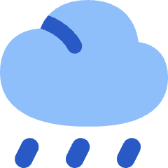 Rain Cloud Icon from Flex Flat Set