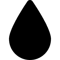 Rain Water Drop Icon from Micro Solid Set