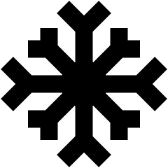 Snow Flake Icon from Sharp Remix Set