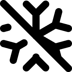 Snow Flake Cross Icon from Micro Line Set