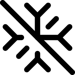 Snow Flake Cross Icon from Core Line Set