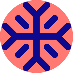 Snow Flake Icon from Core Pop Set