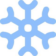 Snow Flake Icon from Flex Flat Set