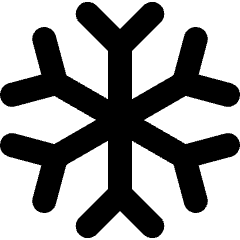 Snow Flake Icon from Micro Line Set