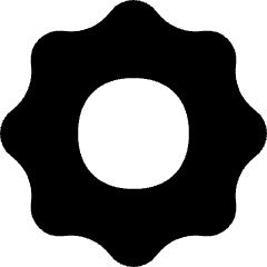 Sun Icon from Flex Solid Set