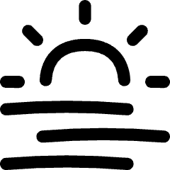 Sun Haze Icon from Flex Line Set