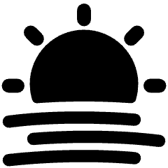 Sun Haze Icon from Plump Solid Set
