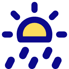 Sun Rain Icon from Core Pop Set