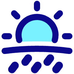 Sun Rain Icon from Plump Pop Set