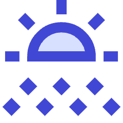 Sun Snow Icon from Sharp Duo Set