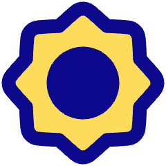 Sun Icon from Plump Pop Set